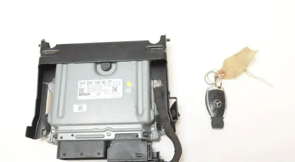 Audi A4 S4 B8 8K Engine ECU kit and lock set 0281014004 A6421508277