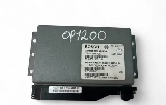 Peugeot 407 Other control units/modules 9659874680 0260002936