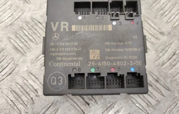 Mercedes-Benz C W204 Door control unit/module A2129004314