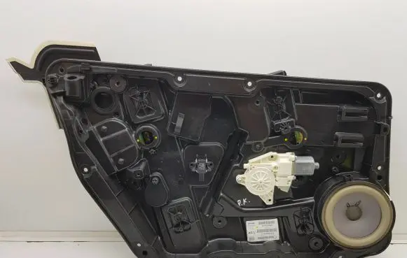 Front door window regulator with motor