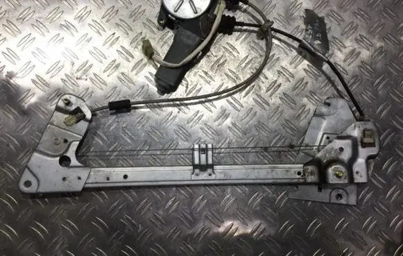 Sliding door window regulator with motor