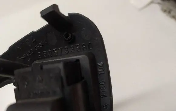 Peugeot 607 Electric window control switch 9635733580
