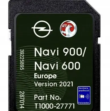 Opel Insignia A Navigation maps CD/DVD NAVI600 NAVI900