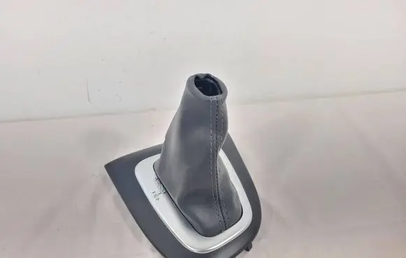 Gear lever shifter trim leather/knob