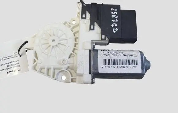 Volkswagen Golf VI Rear door window regulator motor 5K0959704C 997756102