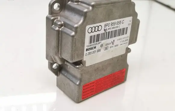 Audi A3 S3 A3 Sportback 8P Airbag control unit/module 8P0959655C 0285001666 00362002SJ8P