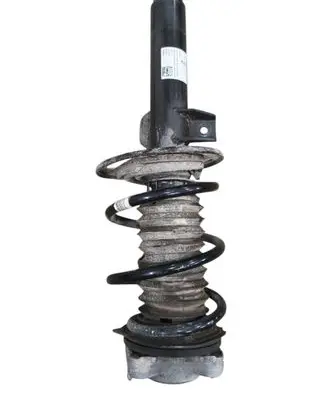 Front shock absorber with coil spring