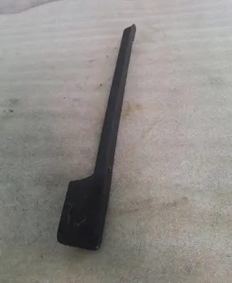 Audi 80 90 S2 B4 Front driver seat rail trim 191881087