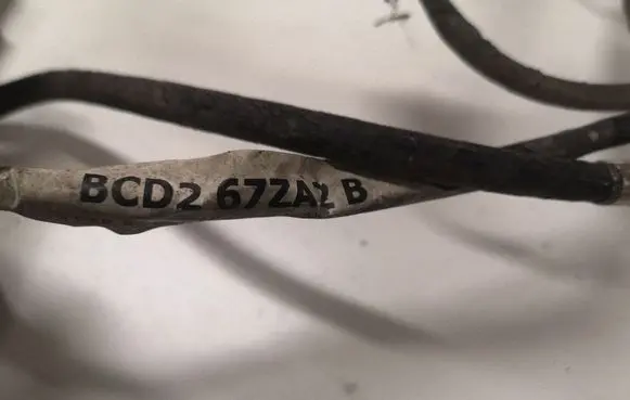 Mazda 3 II Parking sensor (PDC) wiring loom BCD267ZA2B