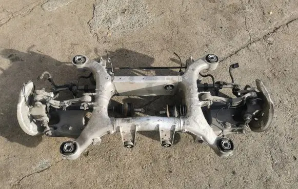 Rear axle beam
