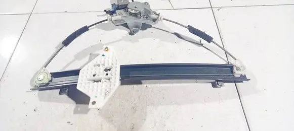 Sliding door window regulator with motor