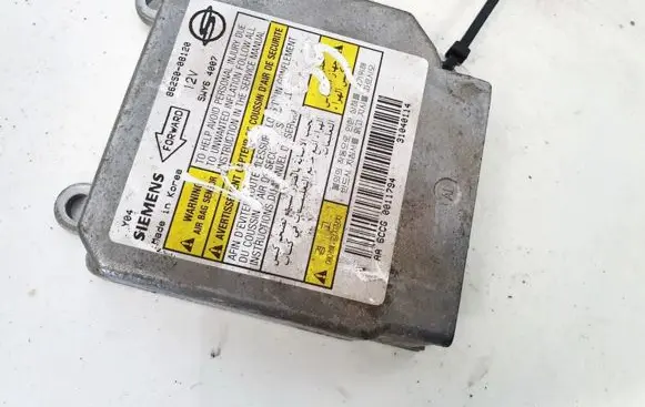 SsangYong Rexton Airbag control unit/module 8625008120 5wy64007