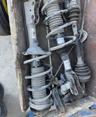 Toyota Yaris Verso Front shock absorber with coil spring 453646