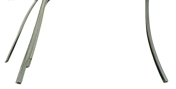 Volkswagen ID.3 Front door coupe window/glass frame 11A839440K