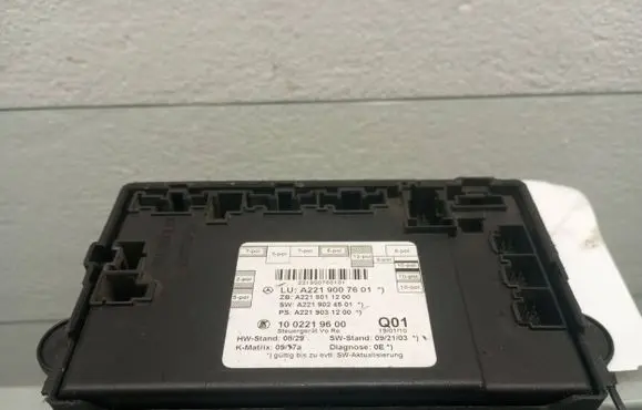 Mercedes-Benz S W221 Door control unit/module A2219007601 A2219024501