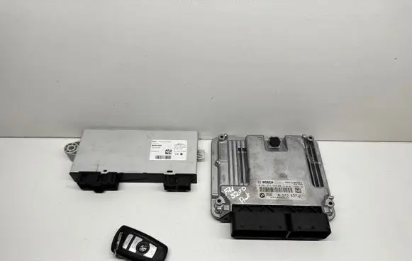 BMW 5 F10 F11 Engine ECU kit and lock set 0281019680 8573257 031045417