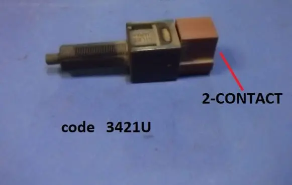 Nissan Primera Brake pedal sensor switch 3421U
