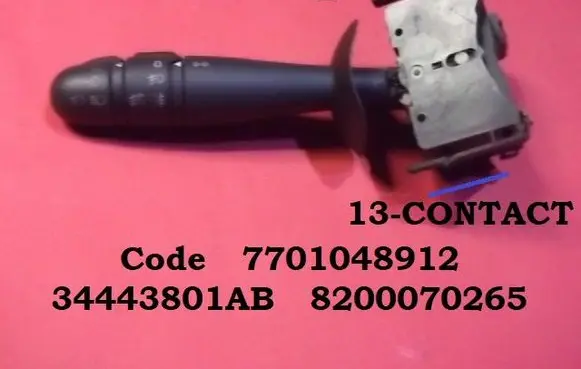 Renault Trafic I Indicator stalk 7701048912 34443801AB