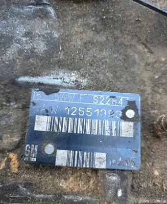 Opel Sintra Manual 5 speed gearbox 12551393 61DAW S22841