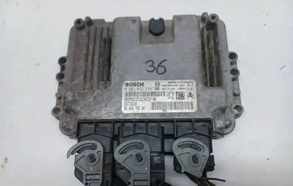 Peugeot 206 Engine control unit/module 9663475680 9657699480 0281012528