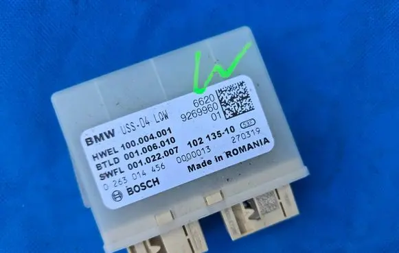 BMW Z4 g29 Parking PDC control unit/module 9269960 0263014456 10213510