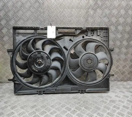 Audi RS5 Radiator cooling fan shroud 8K0121207D 8K0121003N