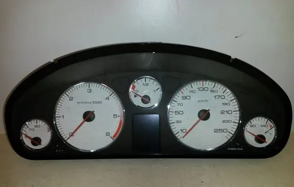 Peugeot 407 Speedometer (instrument cluster) 9649031680 A2C53106703 110080221006