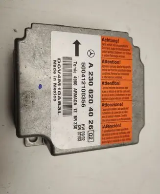 Airbag control unit/module