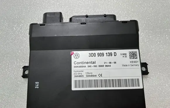 Volkswagen Touareg I Comfort/convenience module 3D0909139D 5WK48504A