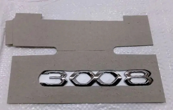 Peugeot 3008 II Manufacturer badge logo/emblem 98377912DX