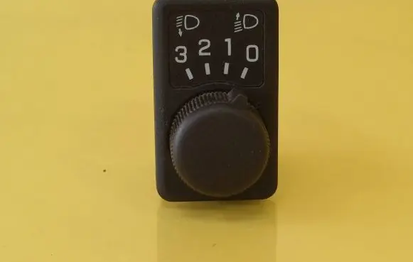 Nissan Micra Headlight level height control switch 36933A