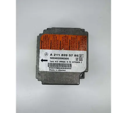 Mercedes-Benz E W211 Airbag control unit/module A2118205785 500402090306 D6V4B09A9H0