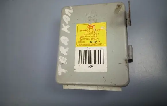 Hyundai Terracan Engine control unit/module 95400H1651 97RA000007