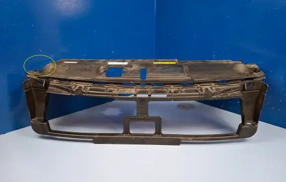 Peugeot 308 Top upper radiator support slam panel 9835297780