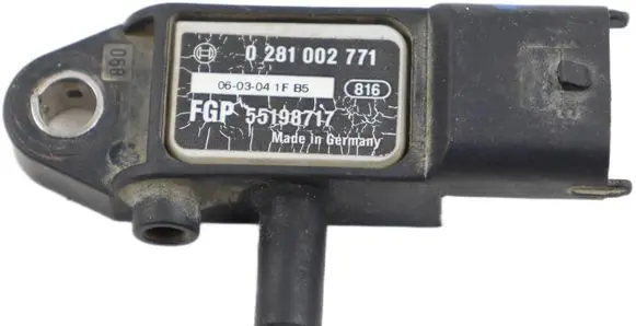 Opel Vectra C Exhaust gas pressure sensor 0281002771 0603041FB5 55198717