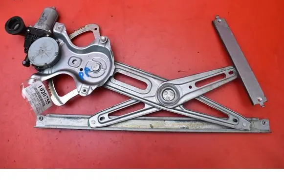 Front door window regulator with motor