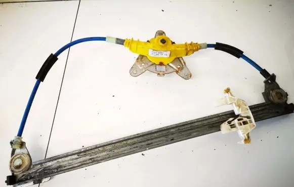 Sliding door window regulator with motor