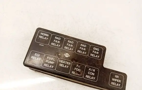 Nissan Serena Fuse box cover