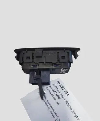 Citroen C5 Multifunctional control switch/knob 96637758ZD