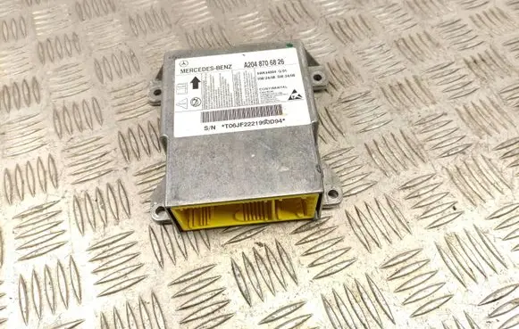 Mercedes-Benz C W204 Airbag control unit/module A2048706826 5WK44004 T06JF2221990D94