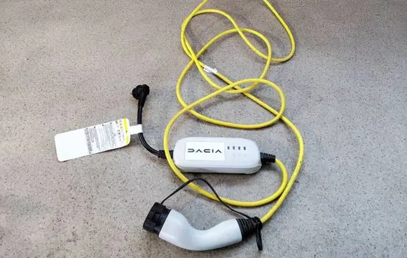 Dacia Spring Electric car charging cable 296901486R52 296901486R