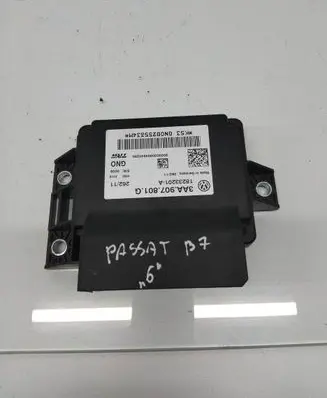 Volkswagen PASSAT B7 Hand brake control module 3AA907801G 18233201A 200000000440230