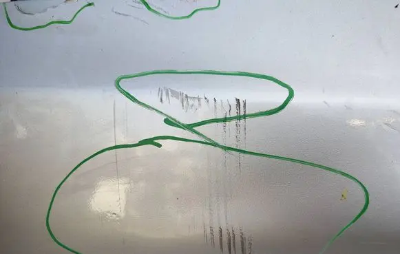 Dacia Logan II Rear door trim (molding) 828216198R