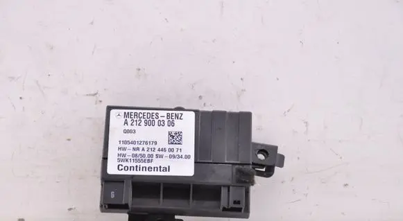 Mercedes-Benz Vito Viano W639 Fuel injection pump control unit/module A2129000306