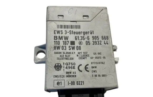 BMW 5 E39 Immobilizer control unit/module 6905668 61356905668