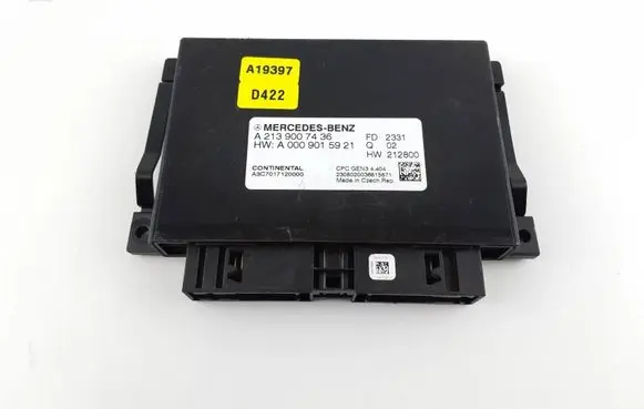 Mercedes-Benz E W213 Gearbox control unit/module A2139007436 A0009015921