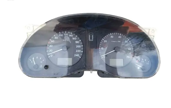 Volkswagen Sharan Speedometer (instrument cluster) 7M0919931 YBTF1065679 975880A