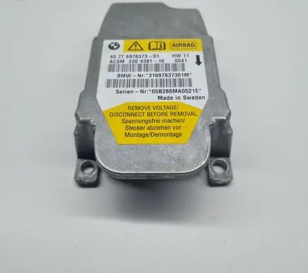 BMW 5 E60 E61 Airbag control unit/module 6978373 6577697837301