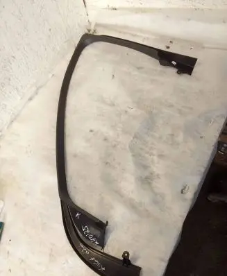 Ford Kuga III Front door glass trim molding Lv4bs201a19