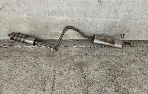 Skoda Fabia Mk4 (6VA) Muffler/silencer 2Q0253211AF 2Q0253611S